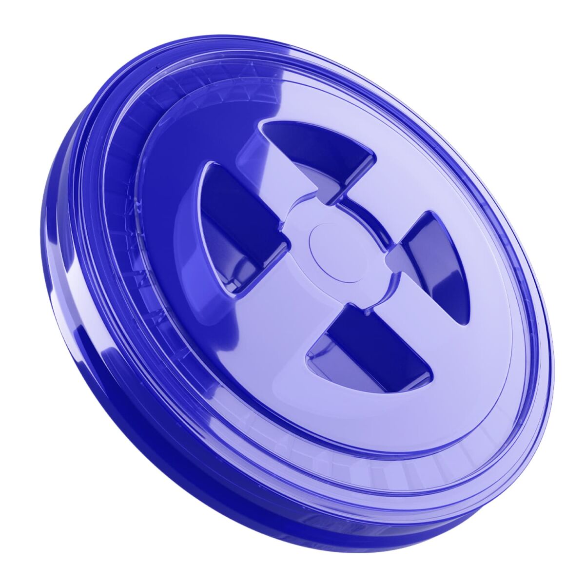 chemicalworkz Performance Bucket Lid Wascheimerdeckel Blau Transparent