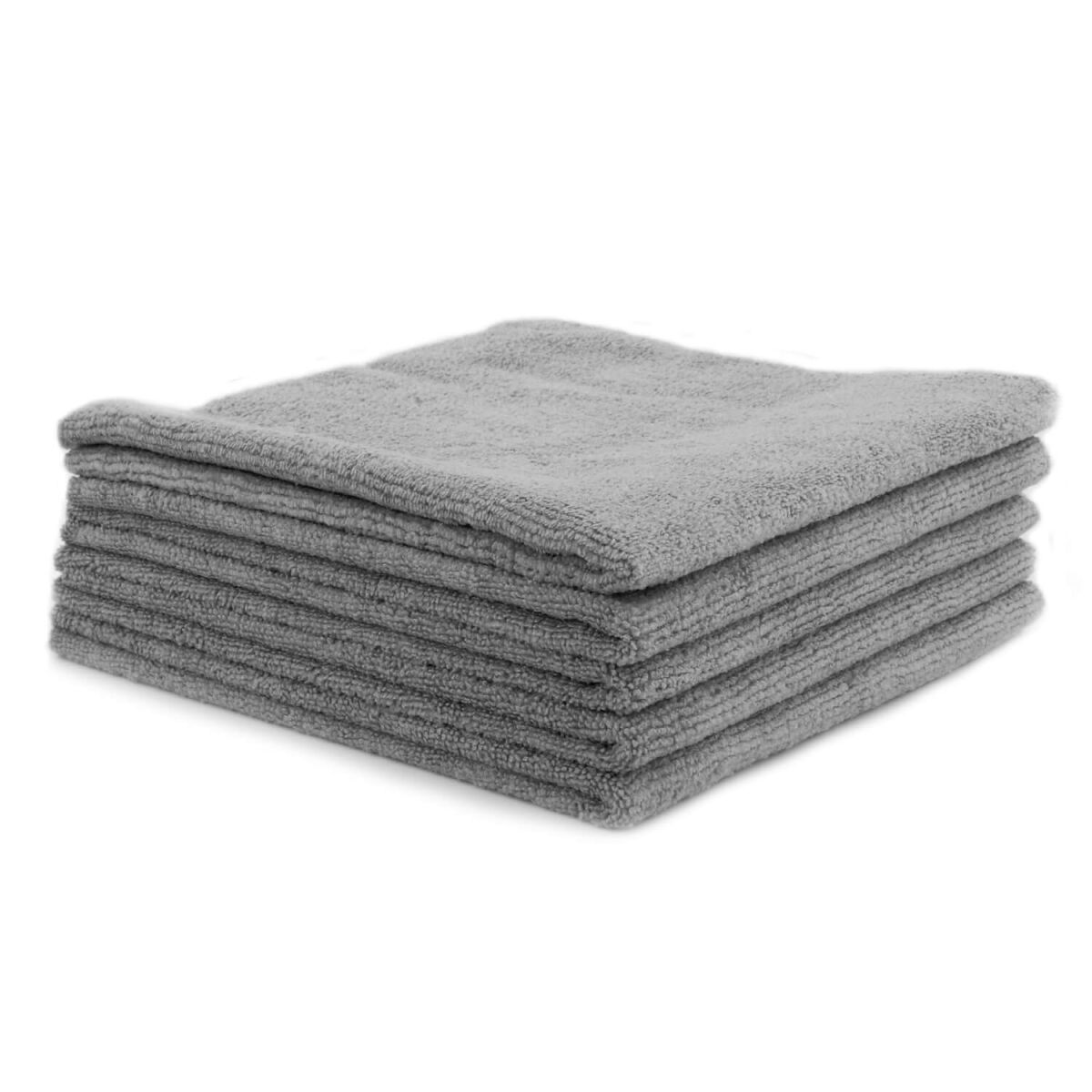 chemicalworkz Allrounder Coating Towel 350GSM Grau Versiegelungstuch 40×40cm 5Stk. Bild 1