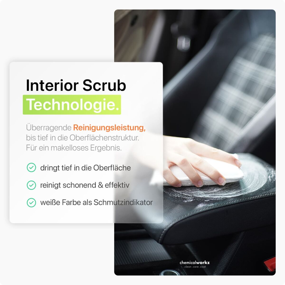 chemicalworkz Interior Cleaning Scrub Pad V2 Bild 1