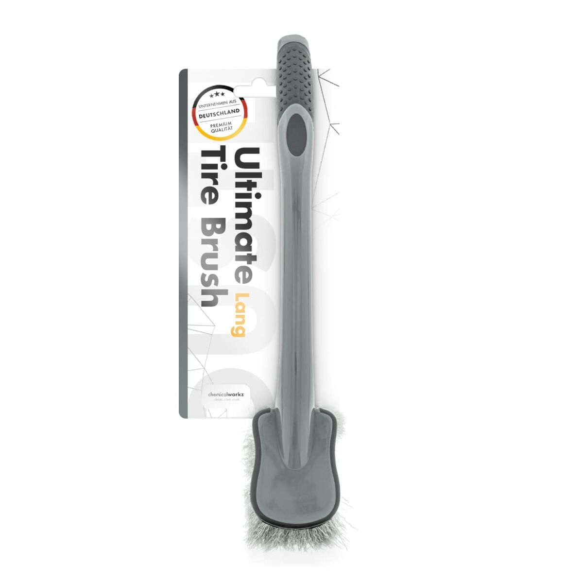 chemicalworkz Long Handle Detailing Brush Reifen- und Schwellerbürste