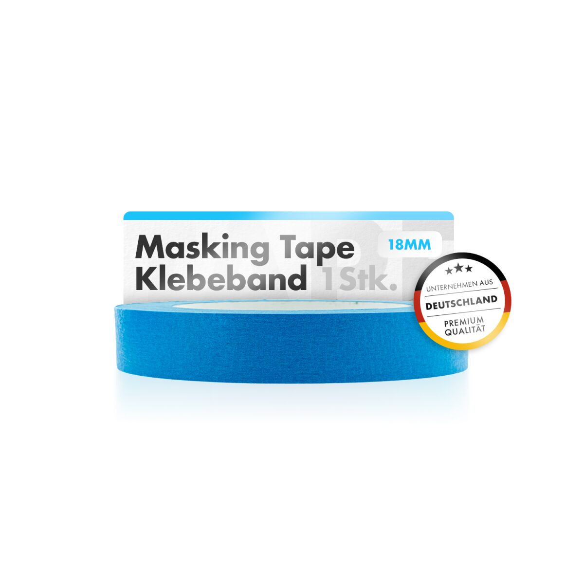chemicalworkz Masking Tape Klebeband Blau 18mm 1Stk.