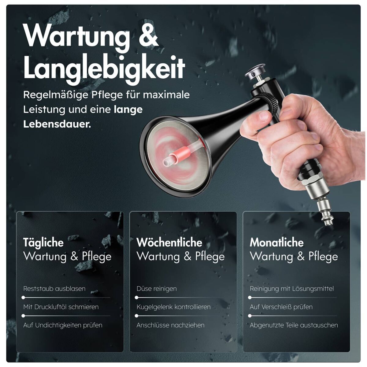 chemicalworkz Mini Air Gun Druckluft Ausblaspistole Bild 6