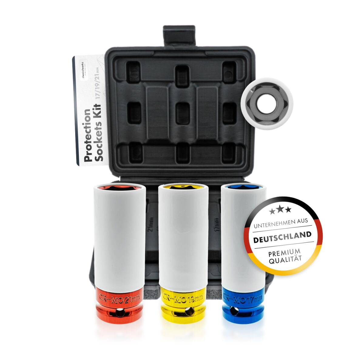 chemicalworkz Protection Sockets Kit Steckschlüssel 3Stk.