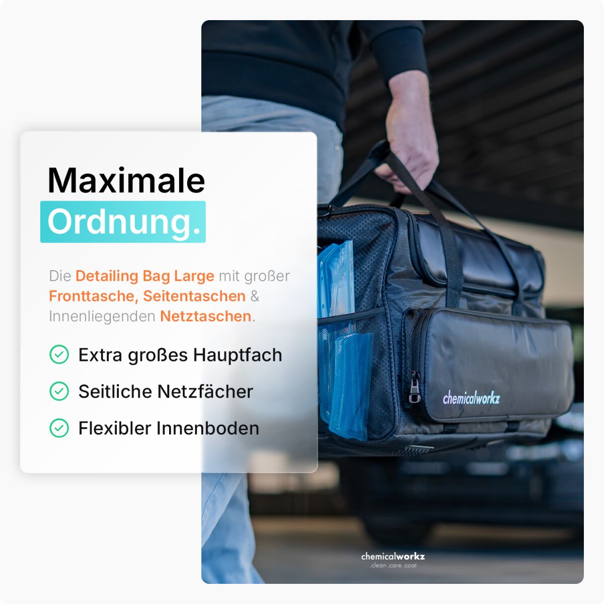 chemicalworkz Detailing Bag Large Aufbewahrungstasche Bild 1
