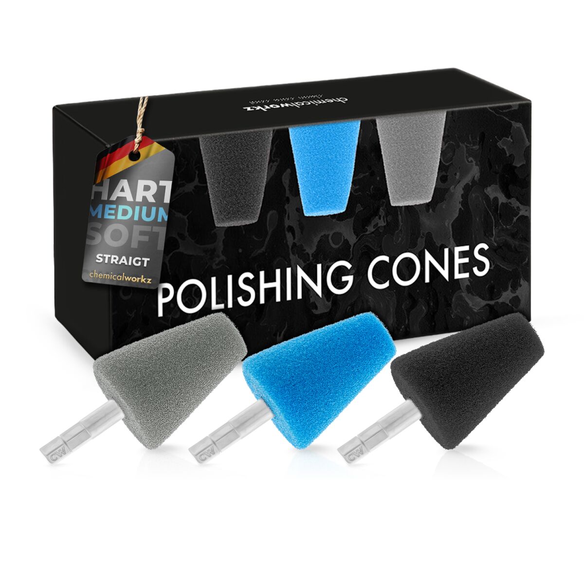 chemicalworkz Polishing Cones Straight Polierkegel Konisch