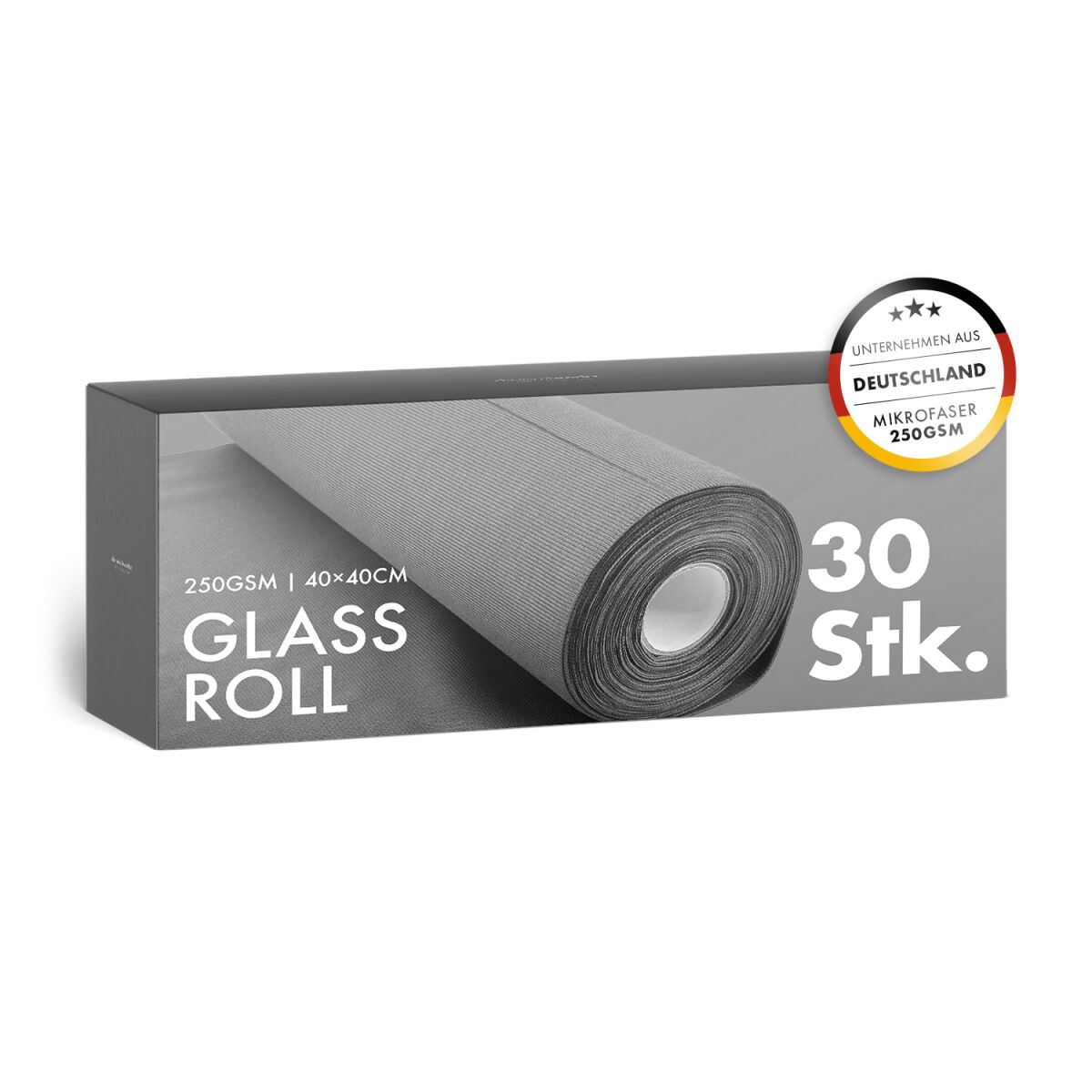 chemicalworkz Glass Roll Grau 250GSM 40x40cm 30Stk.