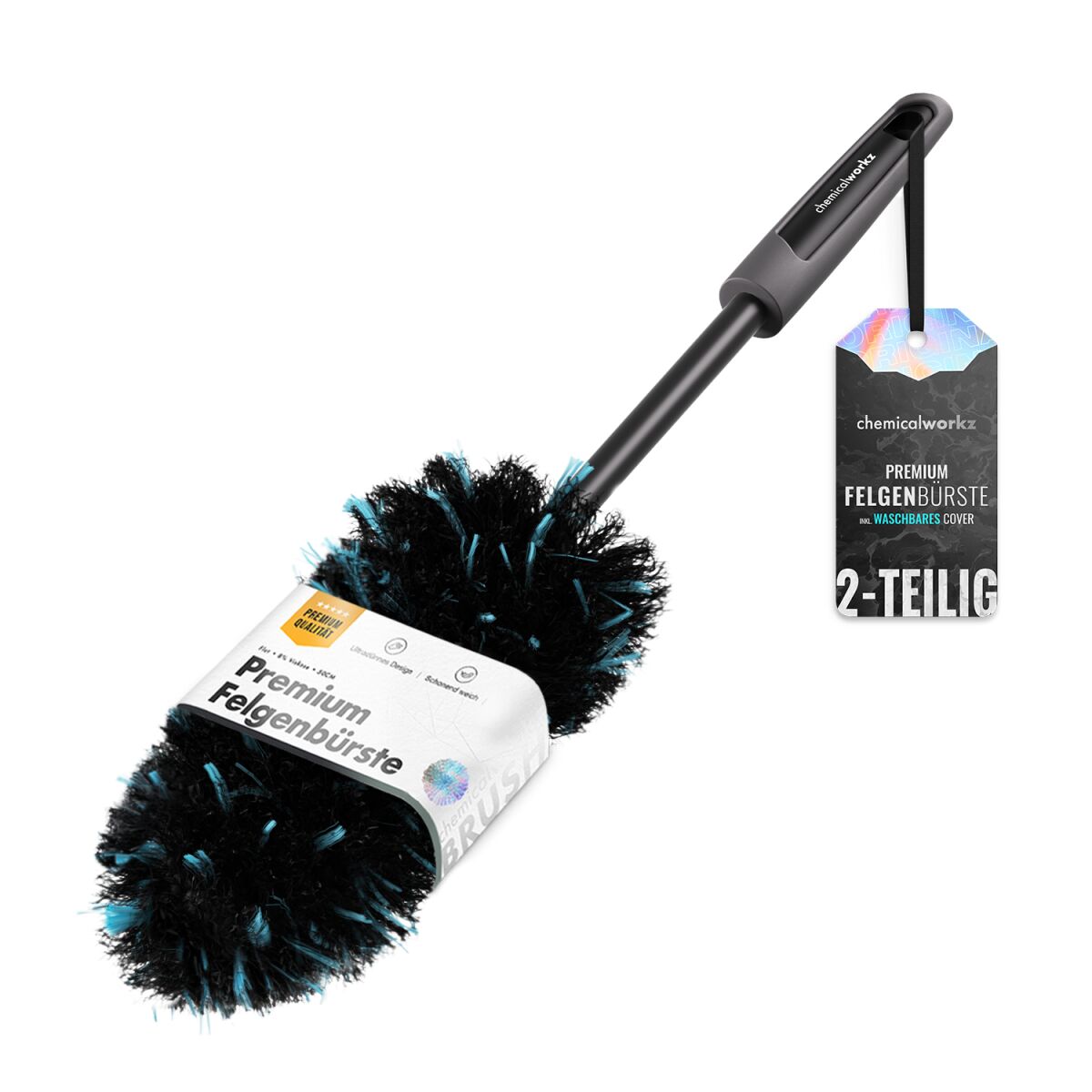 chemicalworkz Flat Wheel Brush Mikrofaser Felgenbürste