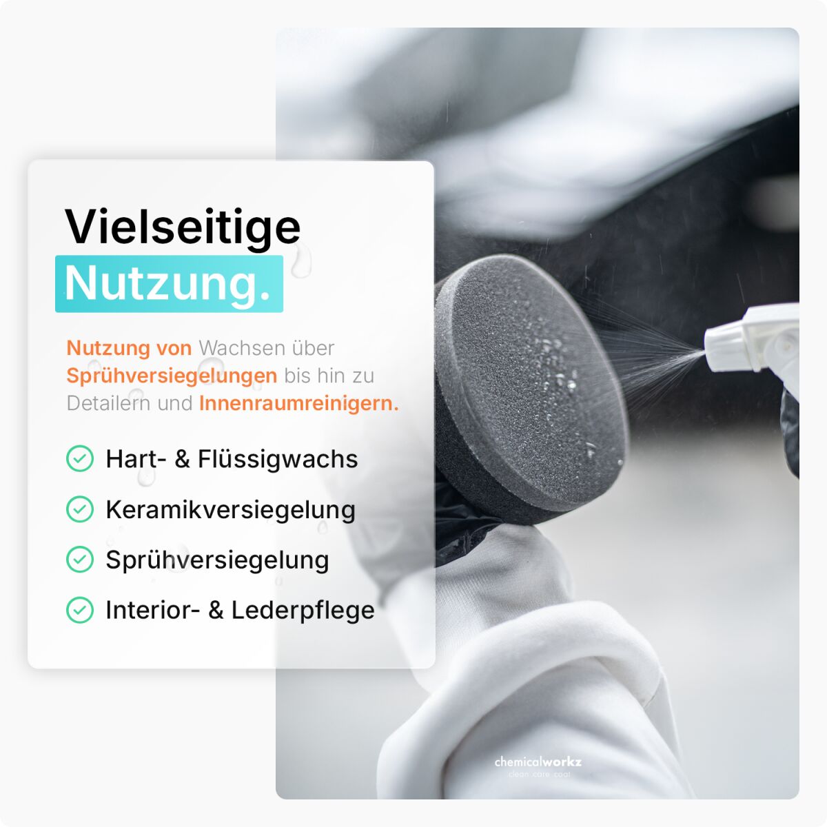 chemicalworkz Hand Wax Applicator Bild 3
