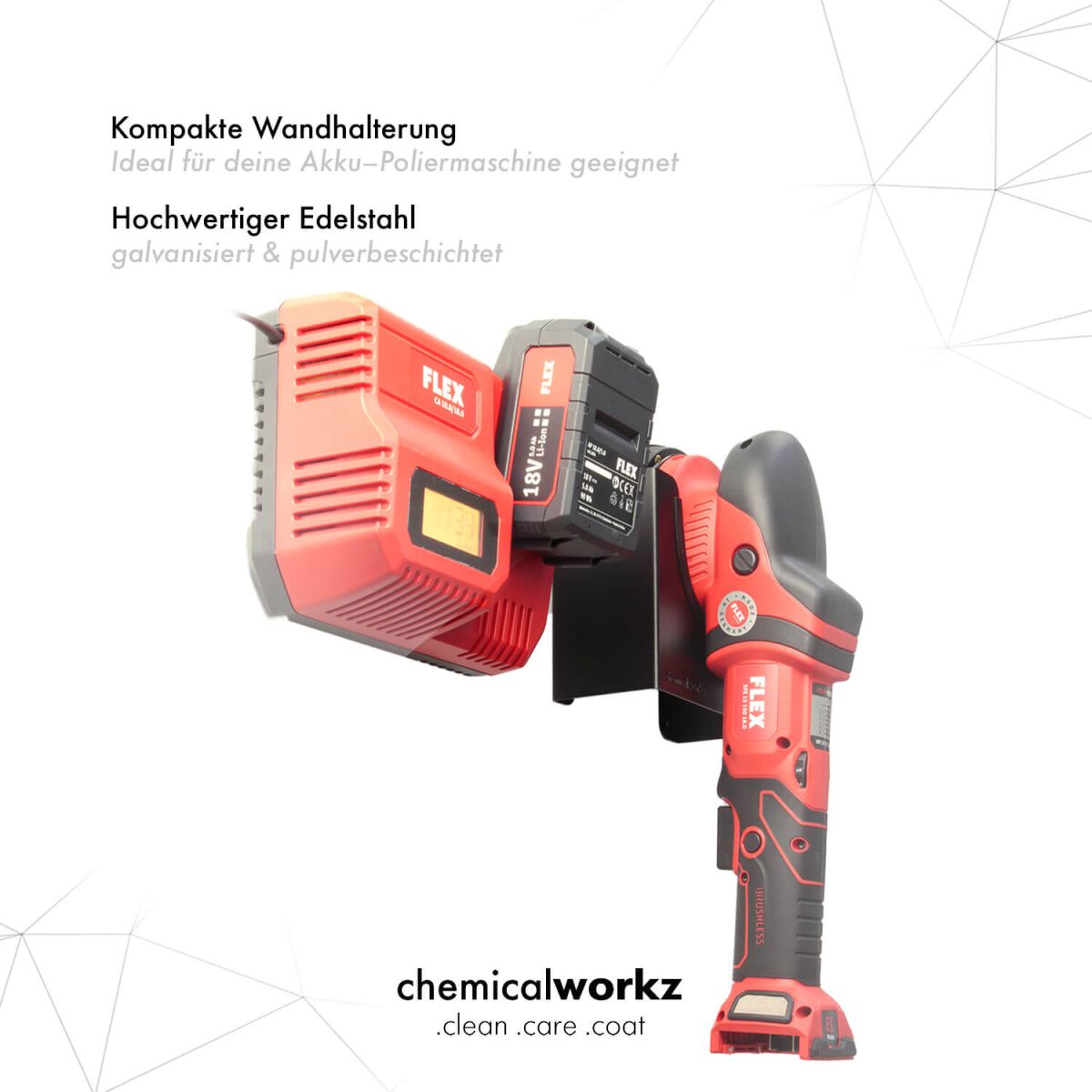 chemicalworkz Poliermaschinenhalter für 1 Poliermaschine Bild 1