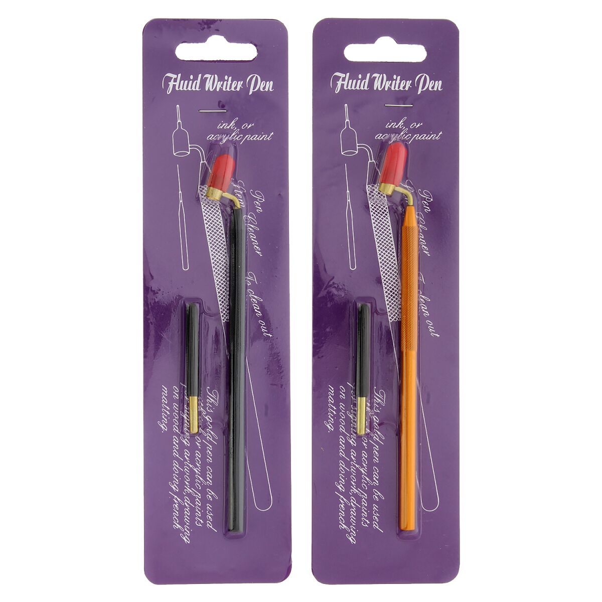 Fluid Writer Pen Steinschlag-Präzisions-Lackstift dünn/dick Bild 1